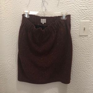 Anthropologie tweed skirt